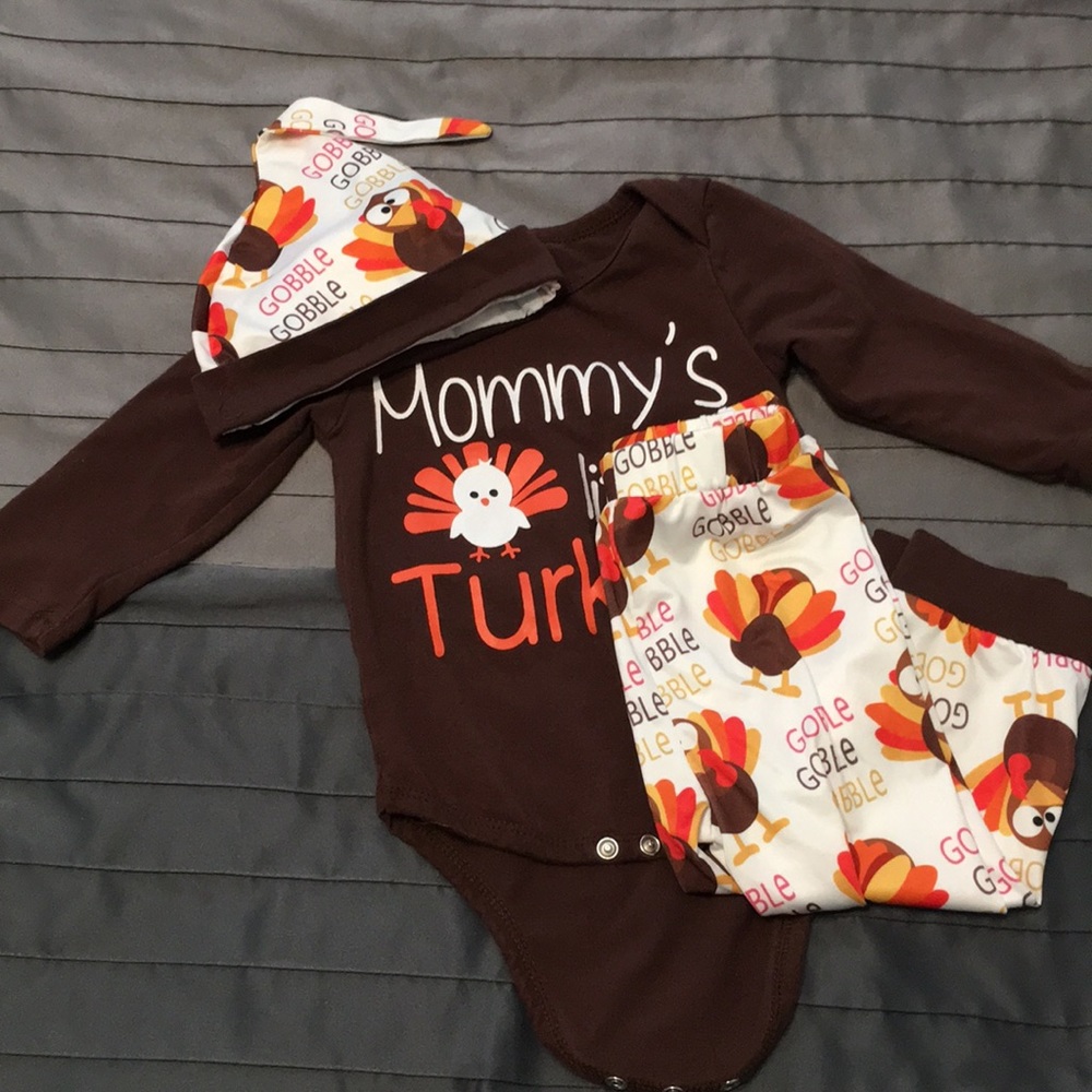 Thanksgiving outfit 9-12 months.